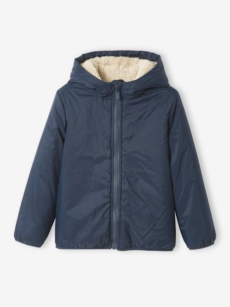 3-in-1-parka voor baby met afneembaar vest kaki+korstmos+Marinegrijs+pecannoot - vertbaudet enfant 