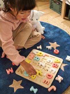 Speelgoed-Educatief speelgoed-Puzzels-Puzzelletters om in te bedden in hout