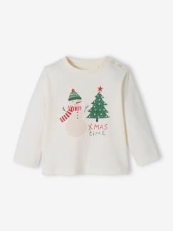 Feestelijk babyshirt Christmas time  - vertbaudet enfant