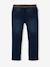 Rechte fleecebroek jongens denim look DARK GROSS+denim grijs+double stone+gebleekt denim+STONE MIDDEN+zwart denim - vertbaudet enfant 