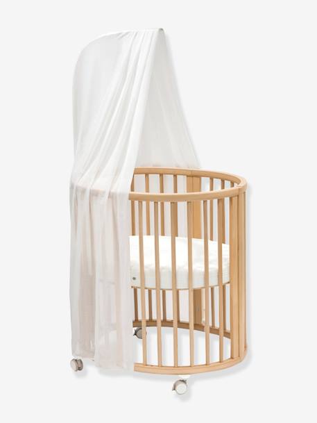 Ledikant Sleepi(TM) Mini V3 STOKKE bruin+wit - vertbaudet enfant 