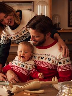 Jacquardtrui voor volwassenen, speciale familie kerstcapsule  - vertbaudet enfant