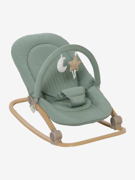 Transat met Babydream-boog beige, bedrukt+ecru+grijs/wit+lindegroen+marineblauw - vertbaudet enfant 