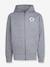Zip-up sweater CONVERSE grijs+marineblauw - vertbaudet enfant 