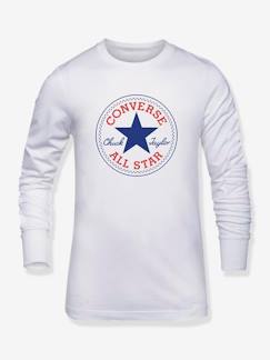 Jongens-T-shirt, poloshirt, souspull-Kinder-T-shirt met lange mouwen Chuck Patch CONVERSE