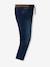 Rechte fleecebroek jongens denim look DARK GROSS+denim grijs+double stone+gebleekt denim+STONE MIDDEN+zwart denim - vertbaudet enfant 