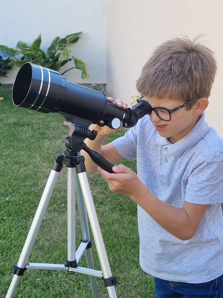 Maantelescoop 30 activiteiten - BUKI zwart - vertbaudet enfant 