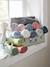 Effen hoeslaken kind Oeko-Tex® antraciet+blauwgroen+ecru+grijs+groen+jeansblauw+koraal+Licht lila+lichtblauw+lichtroze+marineblauw+pistache+saliegroen+terracotta+wit - vertbaudet enfant 