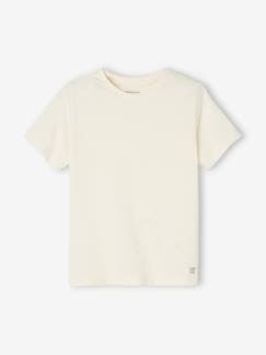 Personaliseerbare gekleurd jongensshirt met korte mouwen  - vertbaudet enfant