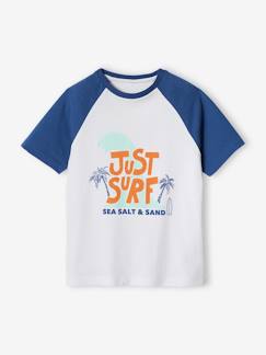 Grafisch jongens-T-shirt met raglanmouwen  - vertbaudet enfant