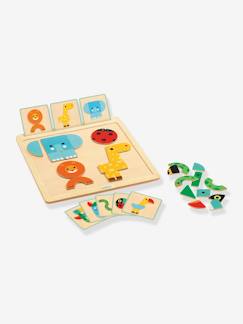 Speelgoed-Educatief speelgoed-Puzzels-Magnetisch spel GeoBasic DJECO