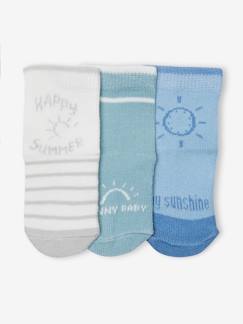 Baby-Sokken, kousen-Set van 3 paar "sunny" babysokjes