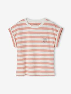 Meisje-T-shirt, souspull-T-shirt-Personaliseerbare babyhemdje voor pasgeborenen van gaaskatoen