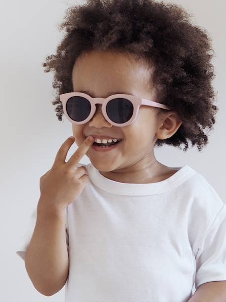 BEABA Happy-zonnebril voor kinderen van 2 tot 4 jaar oud blauw+rouge+rozen - vertbaudet enfant 