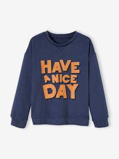 -Sweater opschrijft "Have a nice day" voor jongens