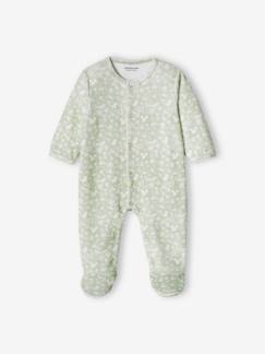Baby-Pyjama, surpyjama-Fluwelen slaappakje met konijn baby