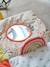 Zacht speelkleed CROQUE LA VIE beige+ecru+rood+sinaasappel+zwart - vertbaudet enfant 