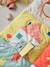 Zacht speelkleed CROQUE LA VIE beige+ecru+rood+sinaasappel+zwart - vertbaudet enfant 