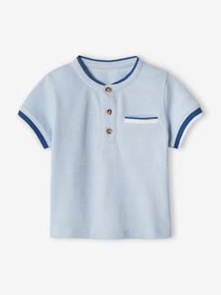 Baby-T-shirt, souspull-Babypolo van piquŽ breisel