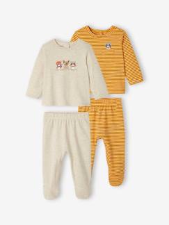 Set van 2 jersey pyjama's jongensbaby  - vertbaudet enfant