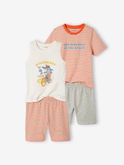 Jongens- Pyjama, surpyjama-Set van 2 jongenspyjama's