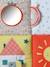 Zacht speelkleed CROQUE LA VIE beige+ecru+rood+sinaasappel+zwart - vertbaudet enfant 