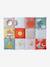 Zacht speelkleed CROQUE LA VIE beige+ecru+rood+sinaasappel+zwart - vertbaudet enfant 