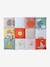 Zacht speelkleed CROQUE LA VIE beige+ecru+rood+sinaasappel+zwart - vertbaudet enfant 
