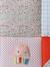 Zacht speelkleed CROQUE LA VIE beige+ecru+rood+sinaasappel+zwart - vertbaudet enfant 
