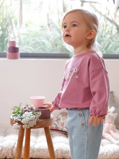 Baby-Trui, vest, sweater-Sweater-Babysweater met print
