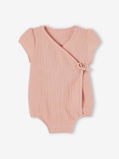 Baby-T-shirt, souspull-Romper baby van katoengaas, personaliseerbaar, sluiting pasgeborenen