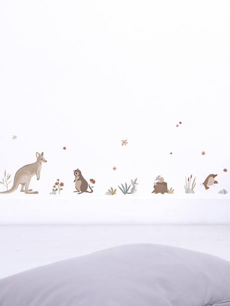 Stickers met dieren uit Australi‘ Lilydale LILIPINSO grijs - vertbaudet enfant 
