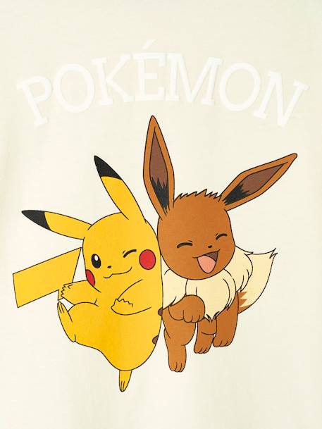 Meisjes-T-shirt Pokemon¨, met korte mouwen beige - vertbaudet enfant 