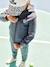 Sportieve meisjessweater met rits en capuchon. blauw - vertbaudet enfant 