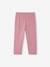 Set van 2 leggings meisje tot halverwege de kuit gemêleerd grijs+smaragdgroen+zachtpaars - vertbaudet enfant 