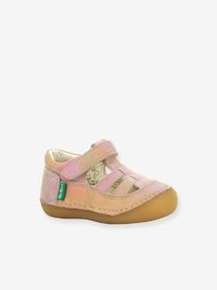 Schoenen-Baby schoenen 17-26-Loopt meisje 19-26-Ballerina's-Leren baby sandalen Sushy Originel Softers KICKERS®