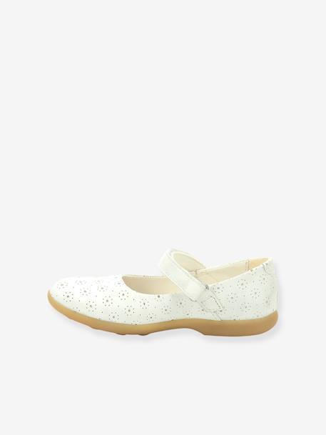 Meisjes ballerina's Ambellie KICKERS¨ wit - vertbaudet enfant 