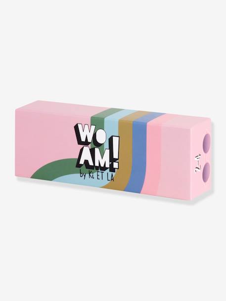 Kinderzonnebril Woam by KI ET LA groen+hemelsblauw+rozen - vertbaudet enfant 