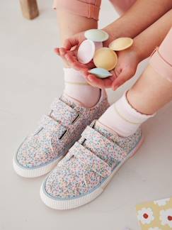 -Stoffen sneakers met klittenband voor kinderen