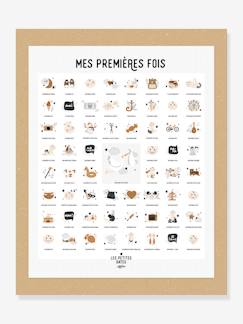 Poster Mijn eerste keren - Peau Claire LES PETITES DATES  - vertbaudet enfant
