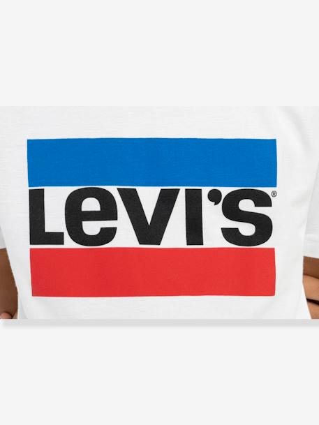 T-shirt Sportswear Logo voor jongens LEVI'S¨ wit - vertbaudet enfant 