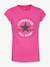 T-shirt Timeless Chuck Patch Tee CONVERSE rozen+wit - vertbaudet enfant 