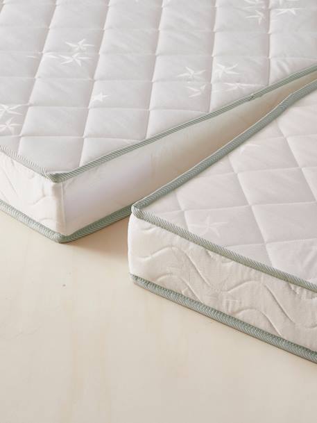 Matras tegen huisstofmijten voor meegroeibed Wit - vertbaudet enfant 