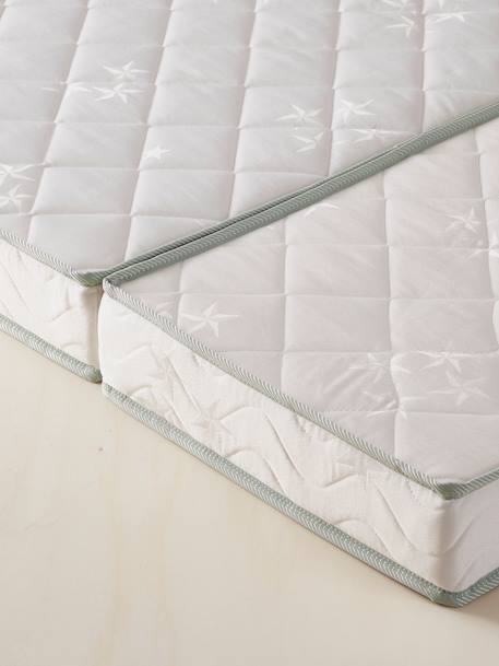 Matras tegen huisstofmijten voor meegroeibed Wit - vertbaudet enfant 