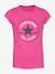 T-shirt Timeless Chuck Patch Tee CONVERSE rozen+wit - vertbaudet enfant 