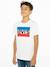 T-shirt Sportswear Logo voor jongens LEVI'S¨ wit - vertbaudet enfant 