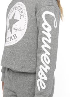 -Chuck Patch Cropped Hoodie CONVERSE