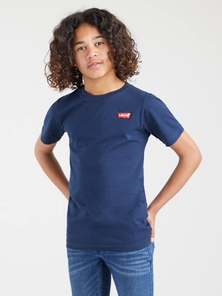 T-shirt Batwing Chest Hit LEVI'S blauw+wit - vertbaudet enfant 