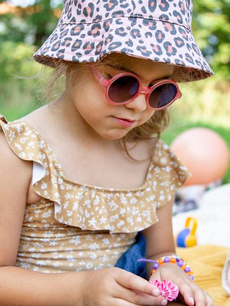 Kinderzonnebril Woam by KI ET LA groen+hemelsblauw+rozen - vertbaudet enfant 