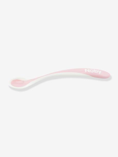 Set van 4 warmtegevoelige babylepels NUBY WIT - vertbaudet enfant 